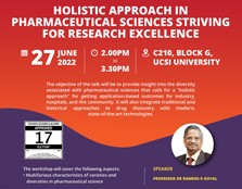 Holistic Approach in Pharmaceutical Sciences Striving for Research Excellence