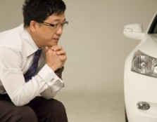 President Peter T.S. Ng poses for a photo during the photo shoot for Honda