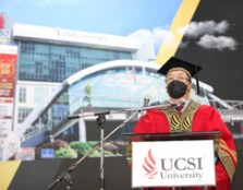 UCSI University Council Chairman Dato Peter Ng today proclaimed Tunku Zain Al-Abidin ibni Tuanku Muhriz as the first Pro-Chancellor for the University