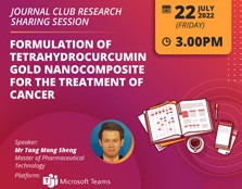 Formulation Of Tetrahydrocurcumin Gold Nanocomposite For The Treatment Of Cancer