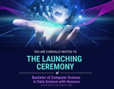 The Launching Ceremony Of Computer Science Programmes 
