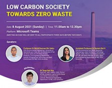 Low Carbon Society Towards Zero Waste