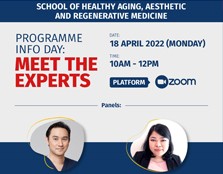 Meet The Experts : School Of Healthy Aging, Aesthetic And Regenerative Medicine