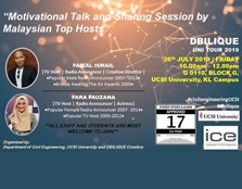 Motivational Talk and Sharing Session By Malaysian Top Hosts