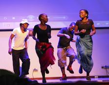  TALENT: Members of the UCSI Student Nurses’ Association performing during the International Nurses’ Day celebration at UCSI University.
