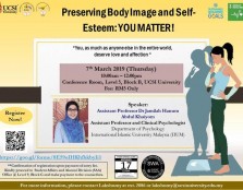 Preserving Body Image and Self-Esteem: You Matter