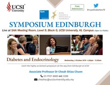 Symposium Edinburgh - Diabetes and Endocrinology