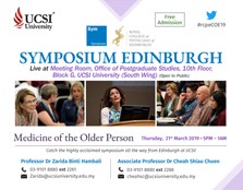Symposium Edinburgh - Medicine of the Older Person