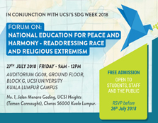 SDG Forum : National Education For Peace and Harmony