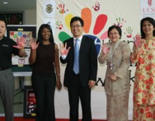 From left: Mr. Andrew Khoo from the Malaysian Bar Council, Ms. Davina Nisha Isaac from Amnesty International, Vice Chancellor and President of UCSI University, Peter T. S. Ng, Vice President of Academic Affairs, Prof. Dr. Lee Chai Buan and Vice President,