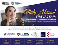 Study Abroad Virtual Fair May 2020