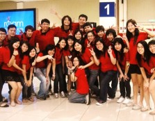The choir group right before leaving for Taiwan