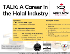 Talk: A Career in the Halal Industry