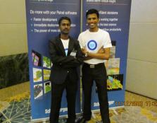  BRIGHT DUO (From left): UCSI students Satyaraj Muniandy and Prabu Gunasagaran during the Schlumberger Ocean Plug-in Competition 2013.