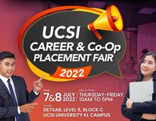UCSI Career &Co-Op Placement Fair 2022