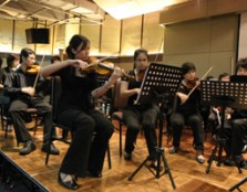 Part of the orchestra