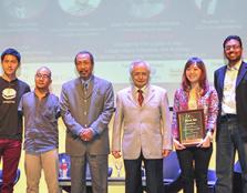  GROUP PORTRAIT (From left to right): ULLS organising chairperson Lee Fu Min; My Burger Lab founder Teoh Wee Kiat; Rockcorps founder Muhammad Zhariff Affandi; UCSI University Trust chairman (Board of Trustees) Dato’ (Dr) Hj. Mohd. Karim Hj. Abdullah Omar;