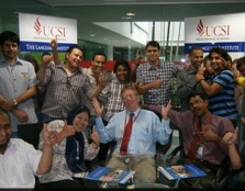 Students from the Military Industrial Training Centre for the Ministry of Defense, Saudi Arabia at the Language Institute(TLI) of UCSI Professional Academy.