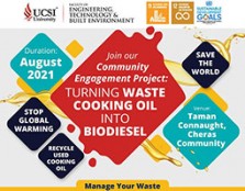 Join Our Community Engagement Project: Turning Waste Cooking Oil Into Biodiesel