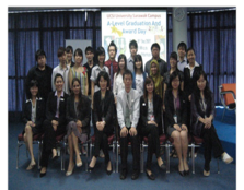 The Graduating Class with the lecturers and Chief Operating Office of UCSI Sarawak Campus