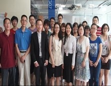 Dean of FoBIS, Associate Professor Dr Toh Kian Kok together with lecturers and students from the Shandong Institute of Commerce and Technology (SICT) during the Staff Development Training.