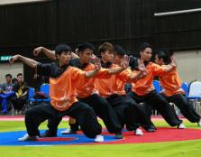 GOLD MEDALISTS: Gold medallists from UCSI University during their performance in group event