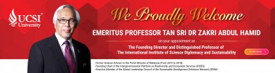 Emeritus Professor Tan Sri Dr Zakri Abdul Hamid